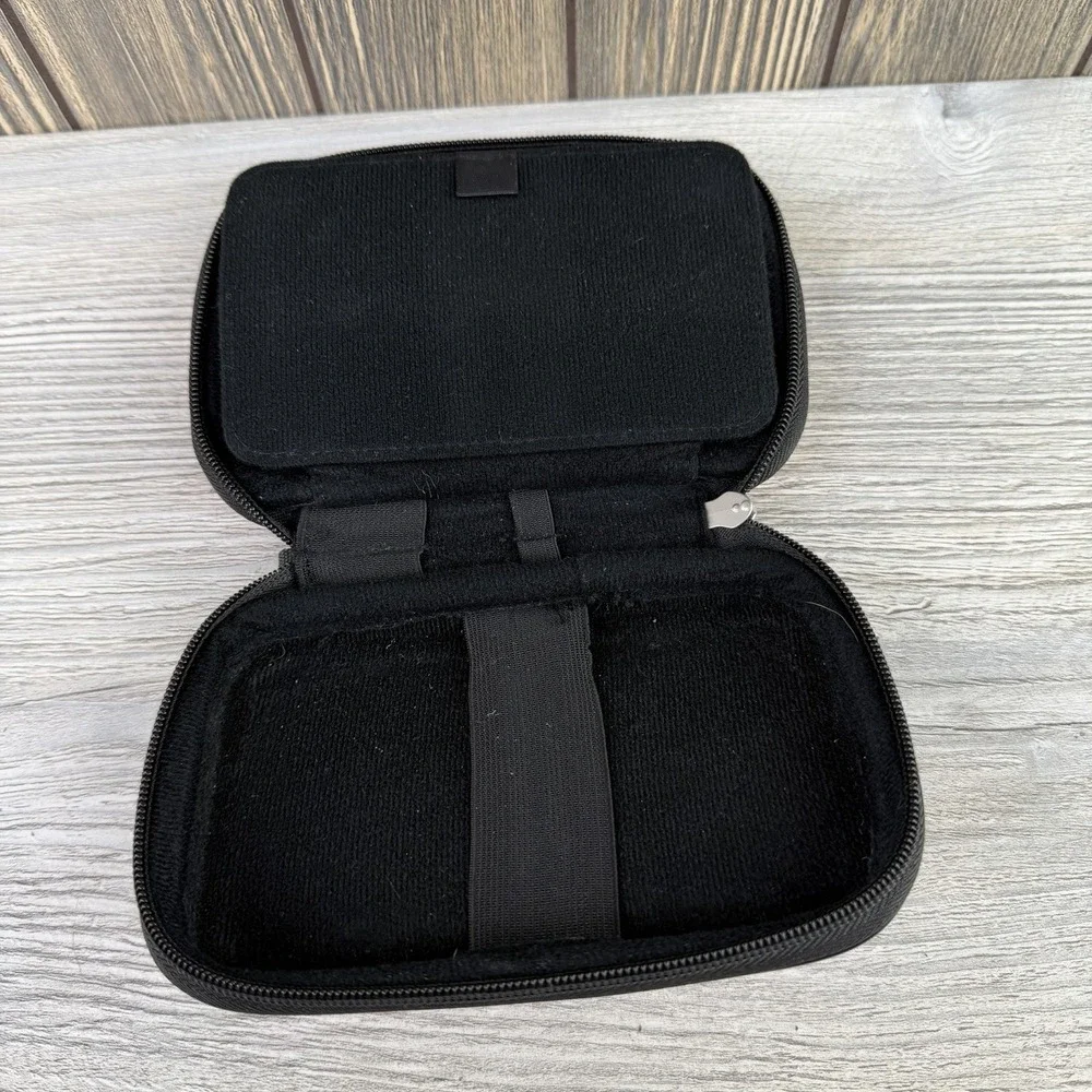 Nintendo DS Orange Black Protective Carrying Case Lite DSi 3DS Travel